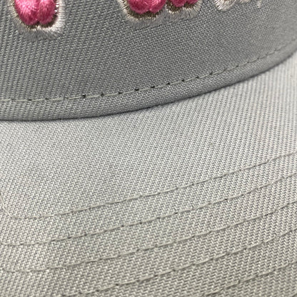 【中古品】【メンズ】 SUPREME シュプリーム × NEWERA ニューエラ GOTHIC OUTLINE ADJUSTABLE ゴシック アウトライン アジャスタブル 帽子 キャップ 185-260813-kh-07-izu サイズ：F カラー：グレー 万代Net店
