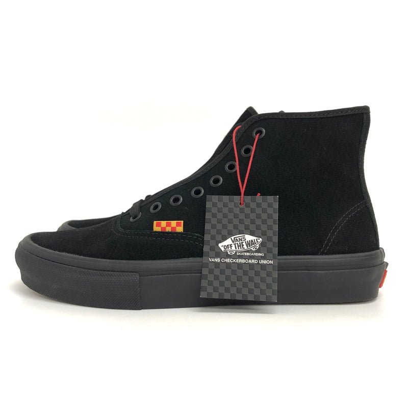 【中古美品】【メンズ】 VANS × ANDREW ALLEN バンズ アンドリュー アレン SKATE AUTHENTIC HIGH VN000D901OJ スケート オーセンティック ハイ スニーカー シューズ 靴 162-260914-rs-07-fur サイズ：26.5cm US8.5 カラー：ブラック 万代Net店