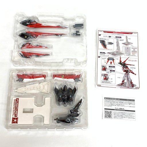 【中古美品】 一部開封済 未開封 METAL BUILD ガンダムアストレイ レッドフレーム改 オルタナティブストライク ver. カレトヴルッフオプション フライト・ユニット・オプション 9点セット 056-261027-mo-02-fur 万代Net店