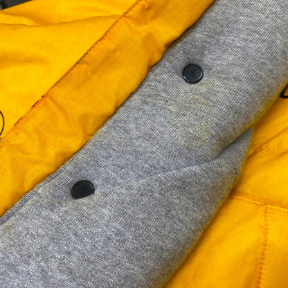 【中古品】【メンズ】 OFF-WHITE オフホワイト OMED019F19F06003 INDUSTRIAL ZIPPED PUFFER インダストリアル ジップド パファー ジャケット アウター 142-260813-kh-09-izu サイズ：M カラー：イエロー 万代Net店
