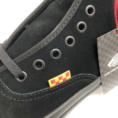 【中古美品】【メンズ】 VANS × ANDREW ALLEN バンズ アンドリュー アレン SKATE AUTHENTIC HIGH VN000D901OJ スケート オーセンティック ハイ スニーカー シューズ 靴 162-260914-rs-07-fur サイズ：26.5cm US8.5 カラー：ブラック 万代Net店