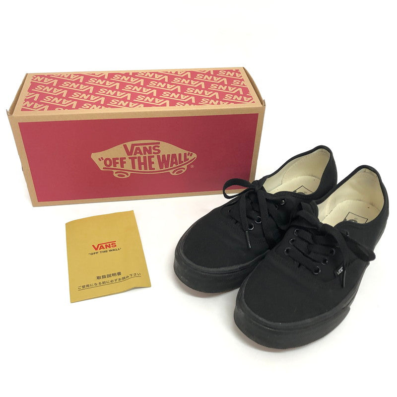 【中古品】【メンズ】 VANS バンズ Authentic VN000EE3BKA オーセンティック スニーカー シューズ 靴 163-260114-rs-05-fur サイズ：26.0cm US8 カラー：ブラック 万代Net店