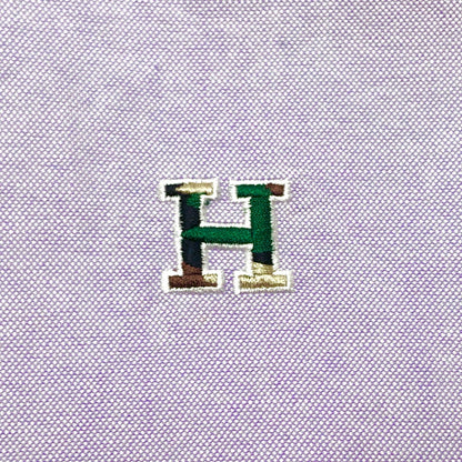 【現状渡し品】【メンズ】 HABANOS ハバノス バイカラー 半袖 シャツ トップス 古着 パステルカラー 140-251028-rs-04-fur サイズ：M カラー：ラベンダー/ピンク 万代Net店