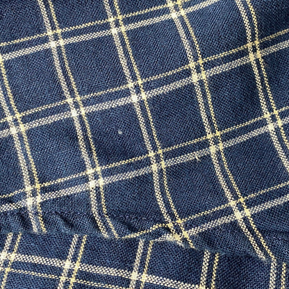 【中古品】【メンズ】 L.L.BEAN エルエルビーン 香港製 SS CHECK SHIRT ショートスリーブ チェック シャツ トップス 146-260815-kh-04-izu サイズ：L カラー：ブルー系 万代Net店