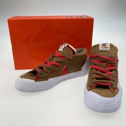 【中古品】【メンズ】 NIKE ナイキ NIKE × SACAI DD1877-200 BLAZER LOW SACAI 靴 スニーカー 160-251223-WA-07-iwa サイズ：28.5cm カラー：ライトブリティッシュタン ユニバーシティレッド 万代Net店