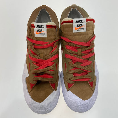 【中古品】【メンズ】 NIKE ナイキ NIKE × SACAI DD1877-200 BLAZER LOW SACAI 靴 スニーカー 160-251223-WA-07-iwa サイズ：28.5cm カラー：ライトブリティッシュタン ユニバーシティレッド 万代Net店