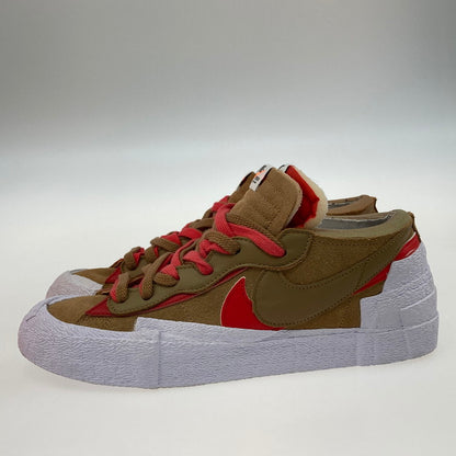 【中古品】【メンズ】 NIKE ナイキ NIKE × SACAI DD1877-200 BLAZER LOW SACAI 靴 スニーカー 160-251223-WA-07-iwa サイズ：28.5cm カラー：ライトブリティッシュタン ユニバーシティレッド 万代Net店