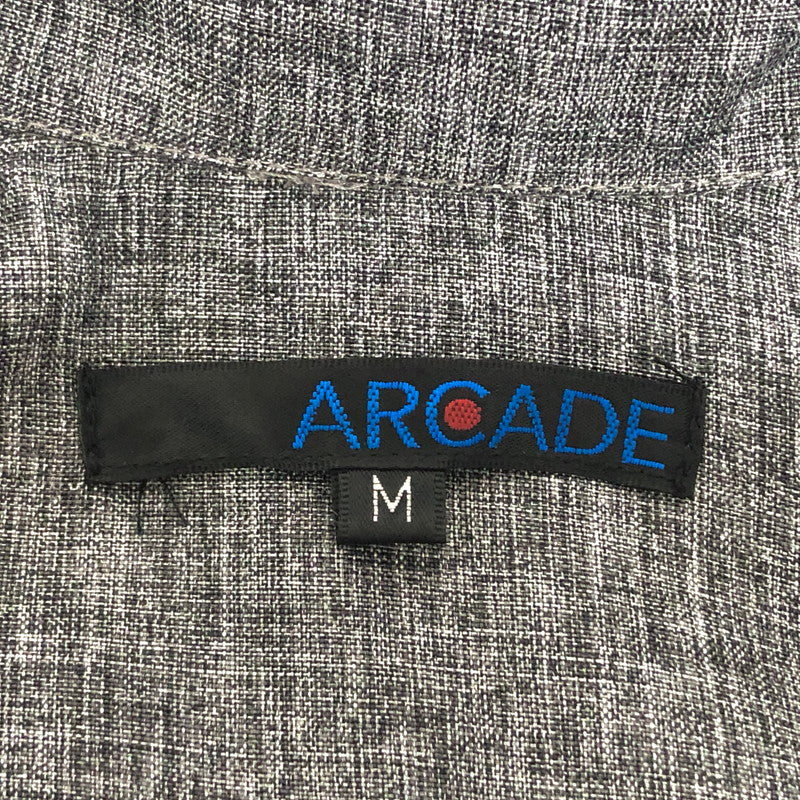 【中古品】【メンズ】 ARCADE S/S SHIRT 半袖 シャツ トップス 147-251028-rs-08-fur サイズ：M カラー：グレー系 万代Net店