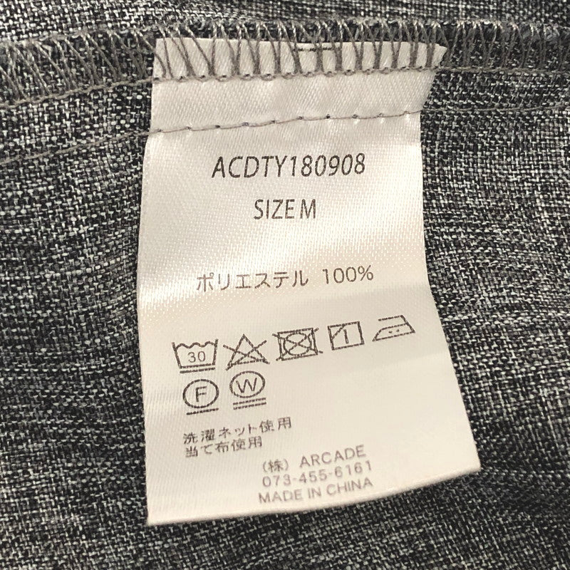 【中古品】【メンズ】 ARCADE S/S SHIRT 半袖 シャツ トップス 147-251028-rs-08-fur サイズ：M カラー：グレー系 万代Net店