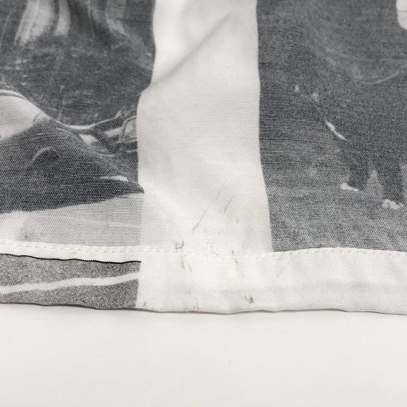 【現状渡し品】【メンズ】 F-LAGSTUF-F フラグスタフ L/S PHOTO SHIRTS 21SS-FS×GW-02 総柄 長袖 シャツ トップス 140-260403-rs-03-fur サイズ：M カラー：ホワイト/ブラック 万代Net店