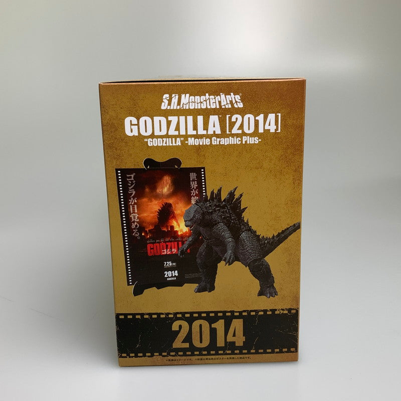 【中古美品】 S.H.MonsterArts 映画 ゴジラ 2014 塗装済み 可動フィギュア アクションフィギュア 044-260917-hu-04-min 万代Net店