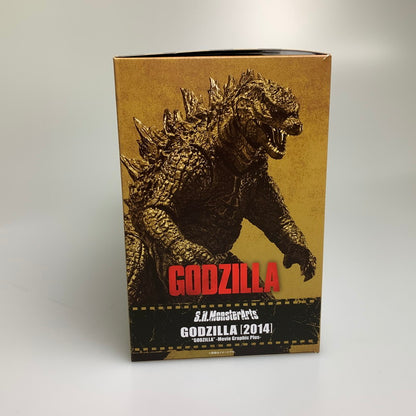 【中古美品】 S.H.MonsterArts 映画 ゴジラ 2014 塗装済み 可動フィギュア アクションフィギュア 044-260917-hu-04-min 万代Net店