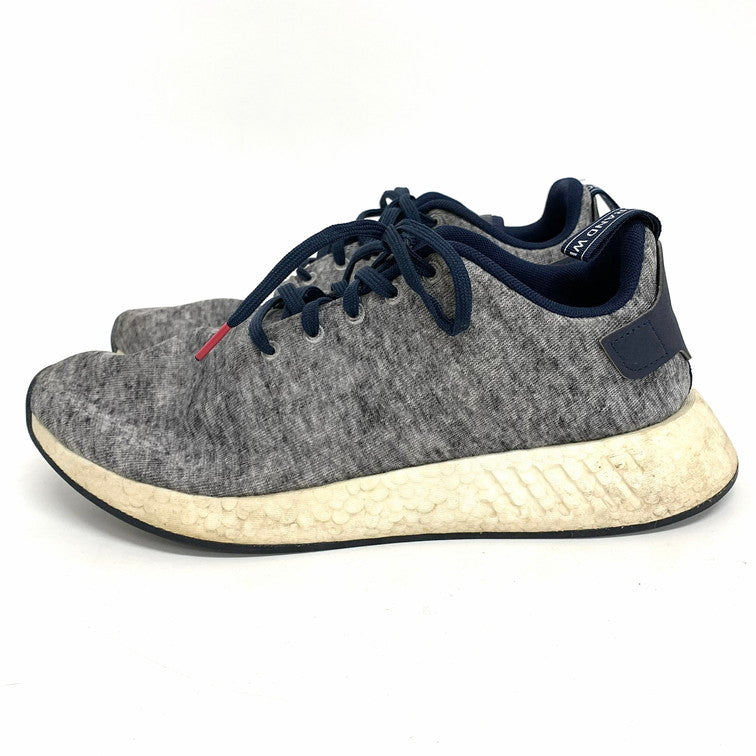 【現状渡し品】【メンズ】 adidas アディダス オリジナルス ノマド R2 "ユナイテッド アローズ & サンズ" スニーカー 靴 161-251224-yu-03-fur サイズ：28.0cm カラー：コアヘザー/マットシルバー/ランニングホワイト 万代Net店