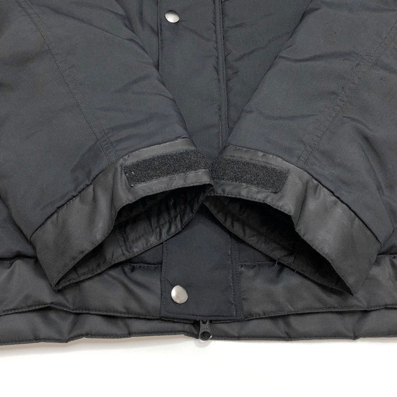 【現状渡し品】【メンズ】 XLARGE エクストララージ NYLON HOODED JACKET 101224021003 フードジャケット 中綿 アウター ストリート系 142-251029-rs-03-fur サイズ：XL カラー：ブラック 万代Net店