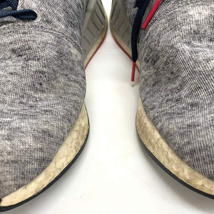 【現状渡し品】【メンズ】 adidas アディダス オリジナルス ノマド R2 "ユナイテッド アローズ & サンズ" スニーカー 靴 161-251224-yu-03-fur サイズ：28.0cm カラー：コアヘザー/マットシルバー/ランニングホワイト 万代Net店