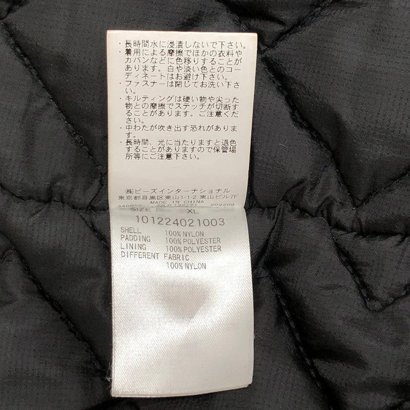 【現状渡し品】【メンズ】 XLARGE エクストララージ NYLON HOODED JACKET 101224021003 フードジャケット 中綿 アウター ストリート系 142-251029-rs-03-fur サイズ：XL カラー：ブラック 万代Net店