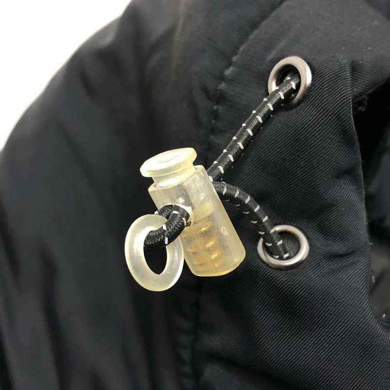 【現状渡し品】【メンズ】 XLARGE エクストララージ NYLON HOODED JACKET 101224021003 フードジャケット 中綿 アウター ストリート系 142-251029-rs-03-fur サイズ：XL カラー：ブラック 万代Net店