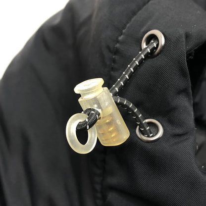 【現状渡し品】【メンズ】 XLARGE エクストララージ NYLON HOODED JACKET 101224021003 フードジャケット 中綿 アウター ストリート系 142-251029-rs-03-fur サイズ：XL カラー：ブラック 万代Net店