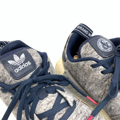 【現状渡し品】【メンズ】 adidas アディダス オリジナルス ノマド R2 "ユナイテッド アローズ & サンズ" スニーカー 靴 161-251224-yu-03-fur サイズ：28.0cm カラー：コアヘザー/マットシルバー/ランニングホワイト 万代Net店