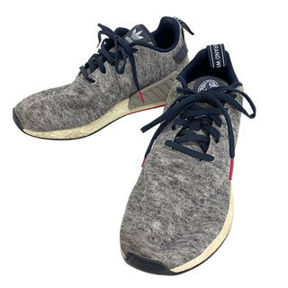 【現状渡し品】【メンズ】 adidas アディダス オリジナルス ノマド R2 "ユナイテッド アローズ & サンズ" スニーカー 靴 161-251224-yu-03-fur サイズ：28.0cm カラー：コアヘザー/マットシルバー/ランニングホワイト 万代Net店