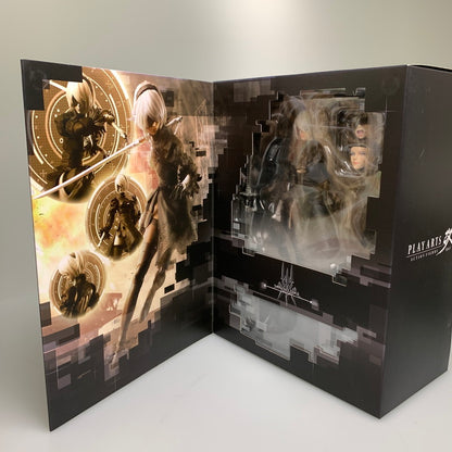 【中古品】 PLAY ARTS改 NieR：Automata ニーアオートマタ ヨルハ二号B型 DX版 塗装済み 可動フィギュア 052-260917-hu-06-min 万代Net店