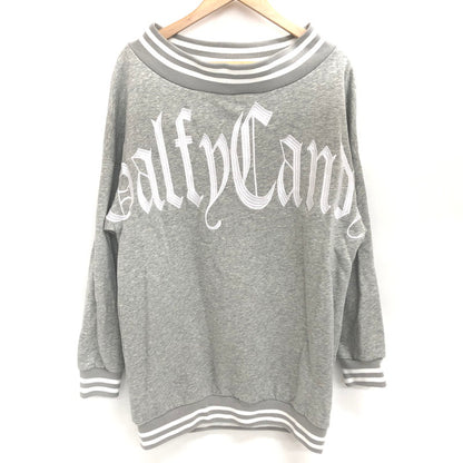 【中古品】【レディース】 GALFY ガルフィー CANDY GALスポオフィシャルミニワンピ 153039 スウェット地 ワンピース ヒョウ柄 170-251029-rs-05-fur サイズ：メス犬(F) カラー：グレー 万代Net店