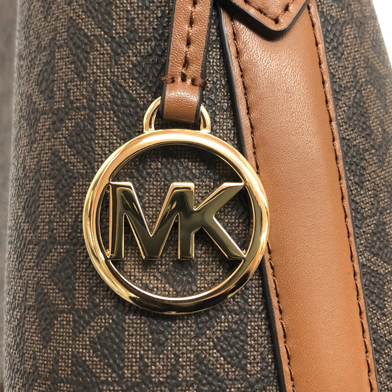 【中古美品】【レディース】 MICHAEL KORS マイケルコース KIMBERLY SMALL BUCKET BAG 35F8GKFM1V キンバリースモールバケットバッグ ショルダーバッグ 鞄 188-260916-rs-02-fur カラー：ブラウン 万代Net店