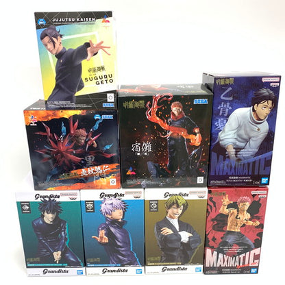 【中古品】 未開封 呪術廻戦 フィギュア 8体セット まとめ売り 051-261030-mo-05-fur 万代Net店