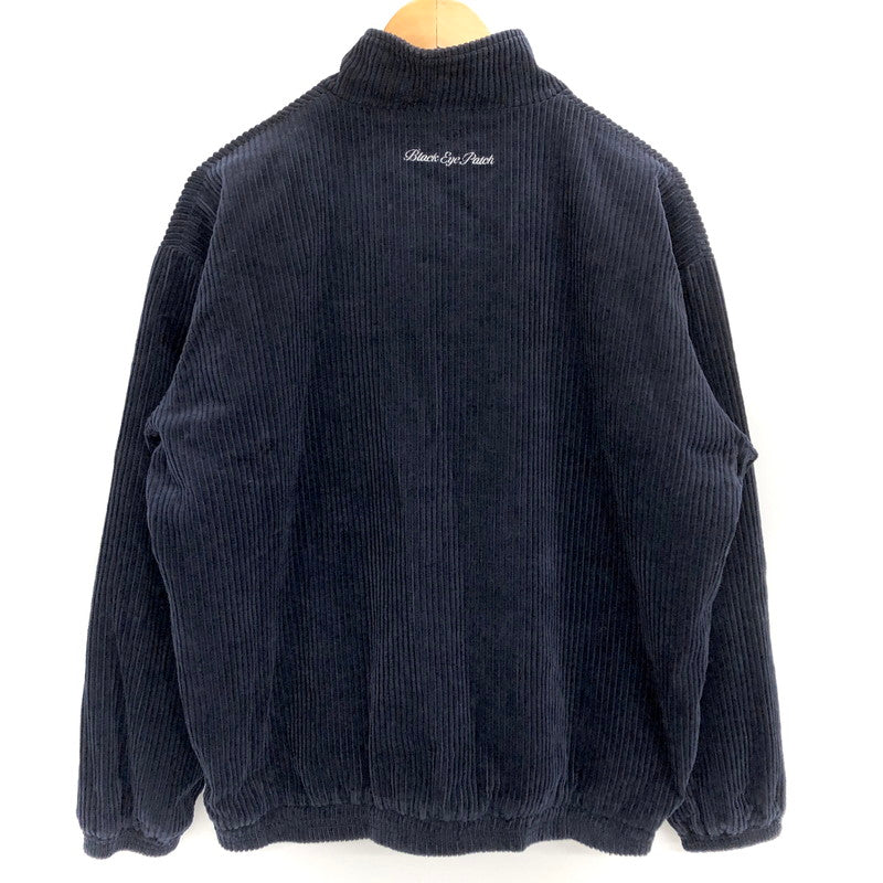 【現状渡し品】【メンズ】 Black Eye Patch ブラックアイパッチ コーデュロイジャケット ブルゾン アウター ストリート系 142-251029-rs-06-fur サイズ：M カラー：ネイビー 万代Net店