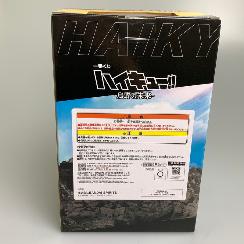 【中古品】 一番くじ ハイキュー!! 烏野の未来 ラストワン賞 月島蛍 フィギュア 塗装済み 完成品フィギュア 051-260917-hu-08-min 万代Net店
