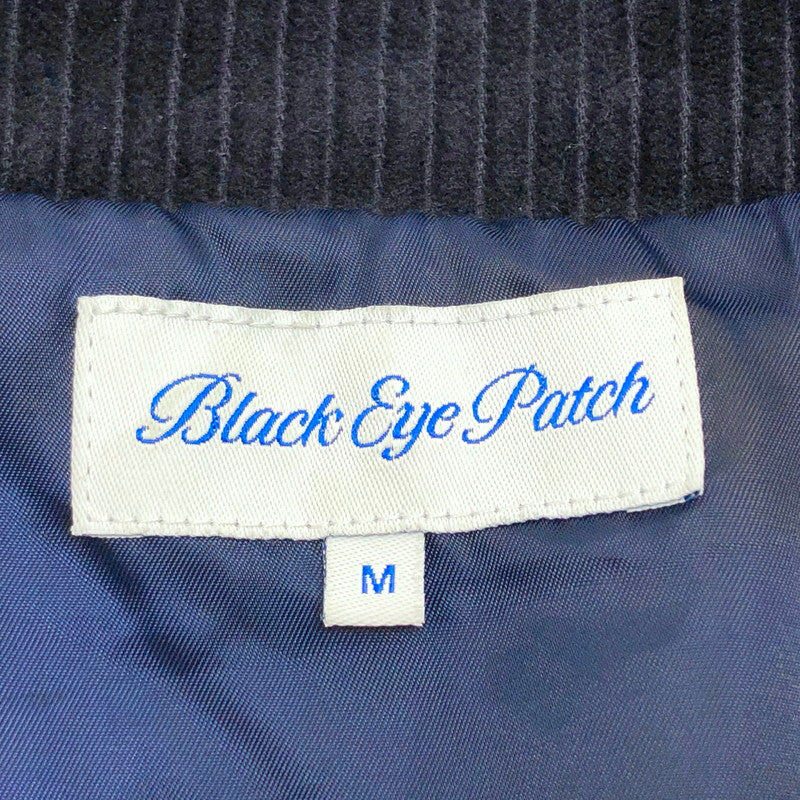 【現状渡し品】【メンズ】 Black Eye Patch ブラックアイパッチ コーデュロイジャケット ブルゾン アウター ストリート系 142-251029-rs-06-fur サイズ：M カラー：ネイビー 万代Net店