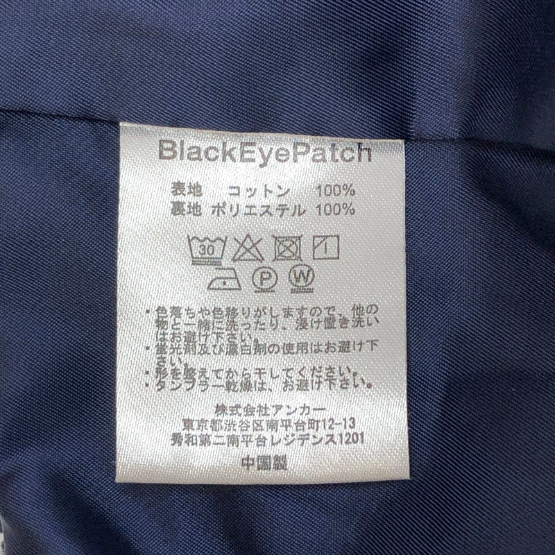【現状渡し品】【メンズ】 Black Eye Patch ブラックアイパッチ コーデュロイジャケット ブルゾン アウター ストリート系 142-251029-rs-06-fur サイズ：M カラー：ネイビー 万代Net店