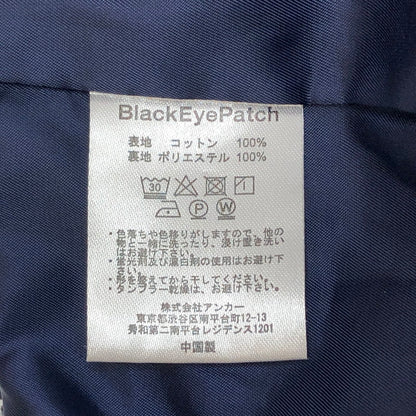 【現状渡し品】【メンズ】 Black Eye Patch ブラックアイパッチ コーデュロイジャケット ブルゾン アウター ストリート系 142-251029-rs-06-fur サイズ：M カラー：ネイビー 万代Net店