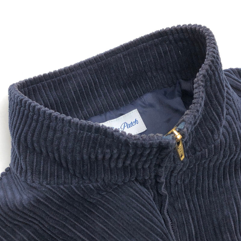 【現状渡し品】【メンズ】 Black Eye Patch ブラックアイパッチ コーデュロイジャケット ブルゾン アウター ストリート系 142-251029-rs-06-fur サイズ：M カラー：ネイビー 万代Net店