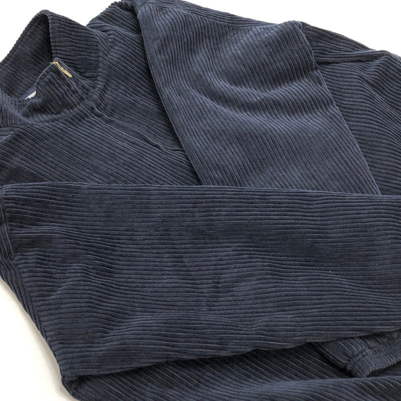 【現状渡し品】【メンズ】 Black Eye Patch ブラックアイパッチ コーデュロイジャケット ブルゾン アウター ストリート系 142-251029-rs-06-fur サイズ：M カラー：ネイビー 万代Net店