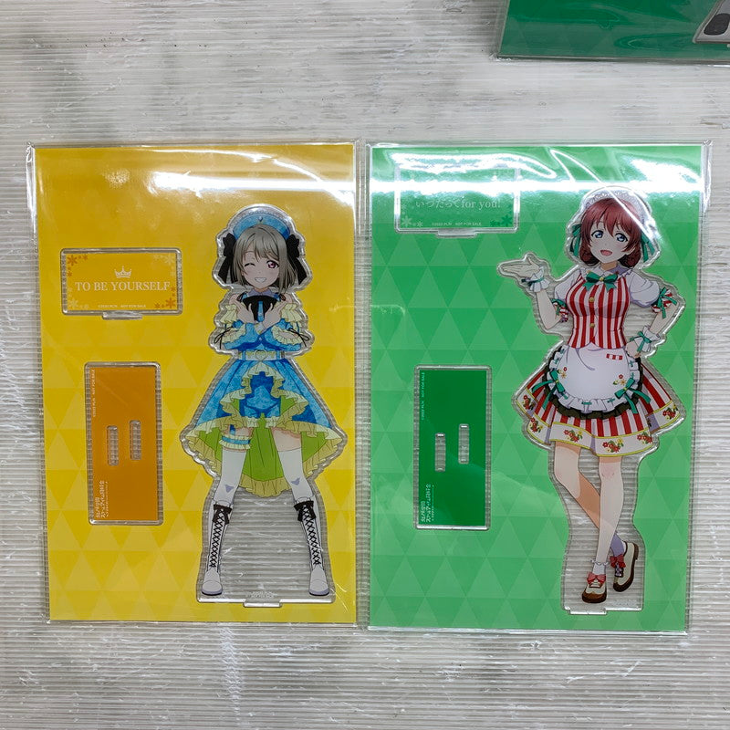 【中古品】 ラブライブ！ 虹ヶ咲 当たり付き一撃コレクション ラスト賞コンプリートセット 中須かすみ 他 アニメ グッズ アクスタ アクリルスタンド 053-260722-hu-09-min 万代Net店