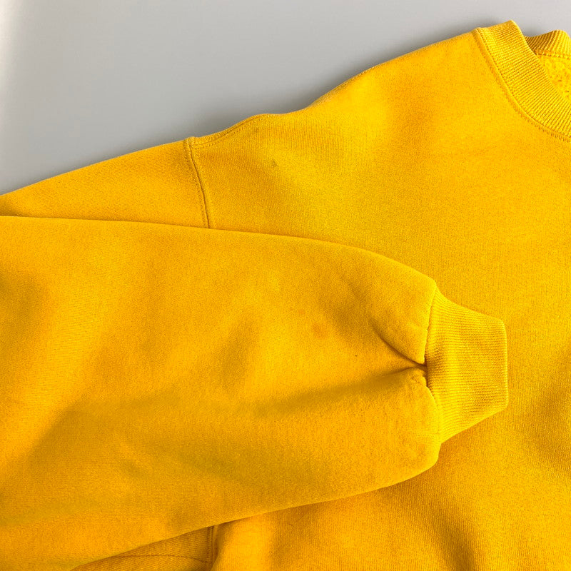 【中古品】【メンズ】 RUSSELL ATHLETIC ラッセルアスレチック 90S 前V SWEATSHIRT スウェット トレーナー 146-260503-AS-33-min サイズ：XL カラー：イエロー 万代Net店