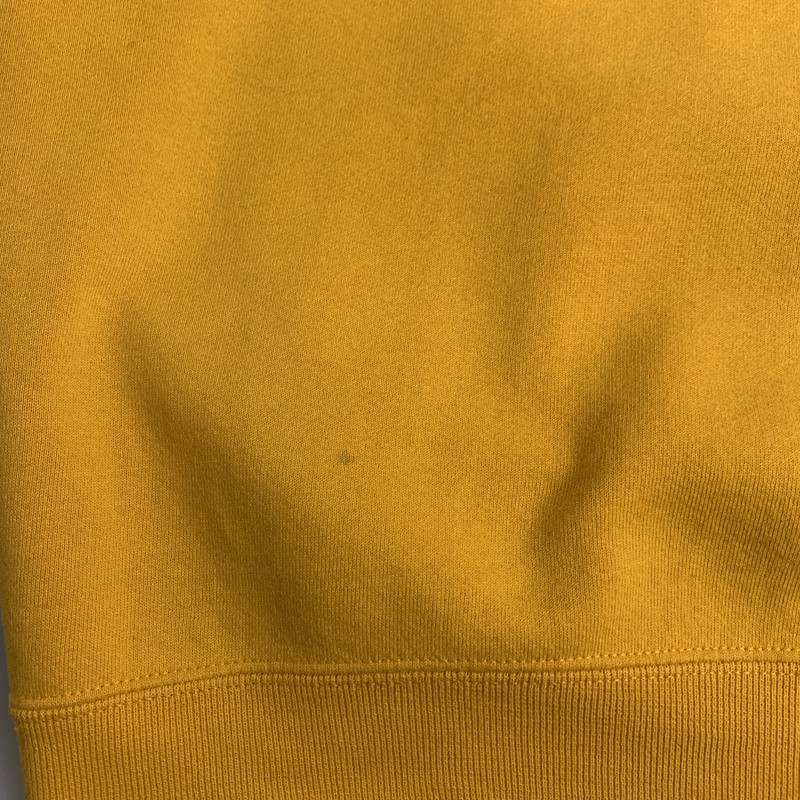 【中古品】【メンズ】 RUSSELL ATHLETIC ラッセルアスレチック 90S 前V SWEATSHIRT スウェット トレーナー 146-260503-AS-33-min サイズ：XL カラー：イエロー 万代Net店