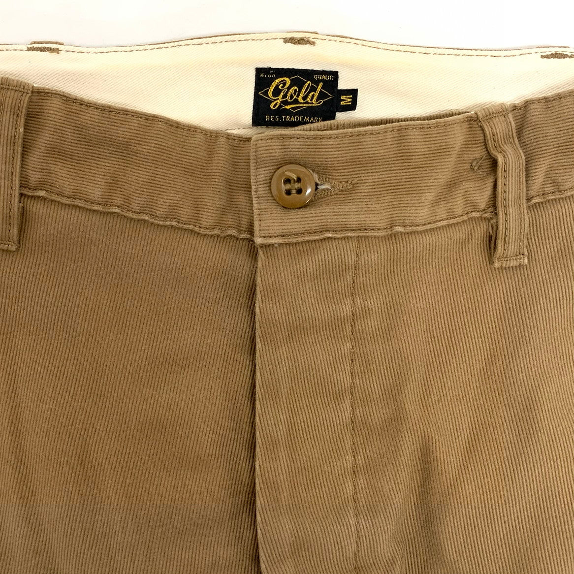 【現状渡し品】【メンズ】 GOLD ゴールド ジョガーパンツ ボトムス 156-251224-yu-07-fur サイズ：Ｍ カラー：ベージュ系 万代Net店