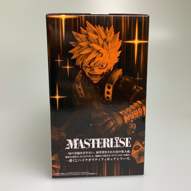 【中古品】 一番くじ 僕のヒーローアカデミア -更に向こうへ- B賞 爆豪勝己 MASTERLISE 塗装済み 完成品 フィギュア 051-260917-hu-11-min 万代Net店