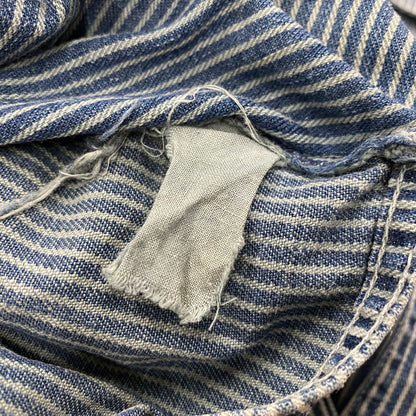 【中古品】【メンズ】 PENNY'S ペニーズ PAY DAY HICKORY STRIPE COVERALL ペイデイ ヒッコリー ストライプ カバーオール アウター 146-260414-kh-08-izu カラー：ネイビー 万代Net店