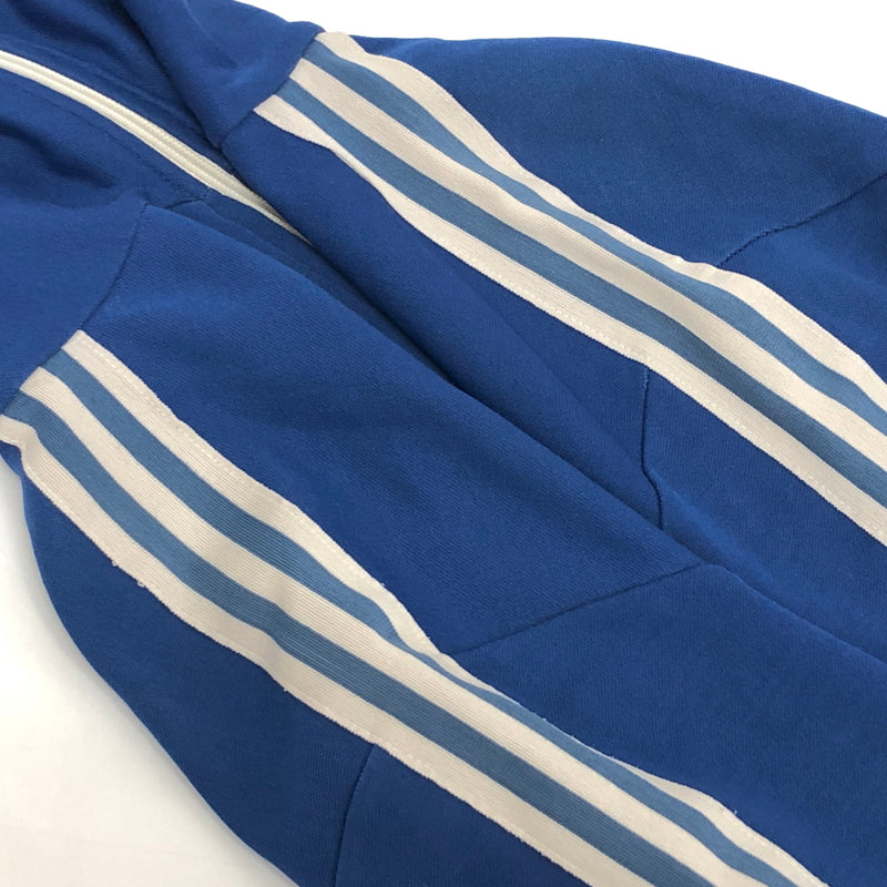 【現状渡し品】【メンズ】 ADIDAS アディダス 80-90S BEBELPLATS TRACK JACKET トラックジャケット ジャージ 長袖 トップス アウター 古着 ヴィンテージ 146-260626-rs-05-fur カラー：ブルー 万代Net店