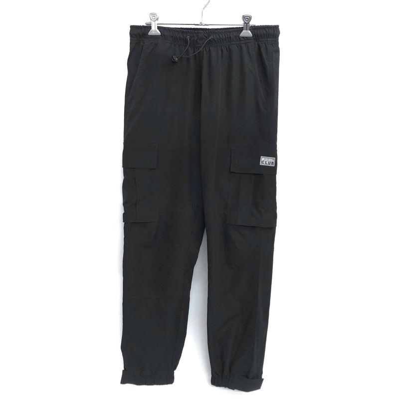 【中古品】【メンズ/レディース】 PRO CLUB プロクラブ NYLON CARGO PANTS カーゴパンツ ボトムス 158-260626-rs-06-fur サイズ：S カラー：ブラック 万代Net店
