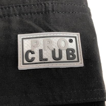 【中古品】【メンズ/レディース】 PRO CLUB プロクラブ NYLON CARGO PANTS カーゴパンツ ボトムス 158-260626-rs-06-fur サイズ：S カラー：ブラック 万代Net店