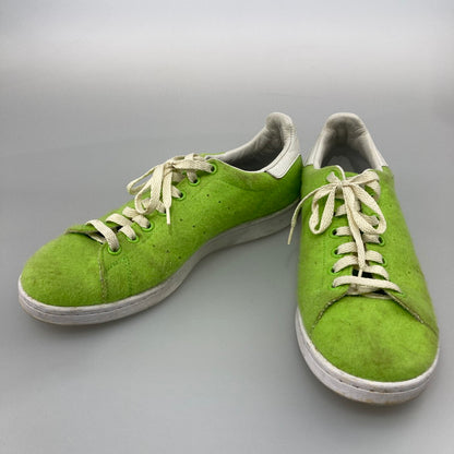 【中古品】【メンズ】 adidas アディダス B25388 STAN SMITH PHARRELL TENNIS GREEN 靴 スニーカー 本体のみ（箱なし） 161-251224-WA-05-iwa サイズ：26.5cm カラー：グリーン ホワイト イエロー 万代Net店