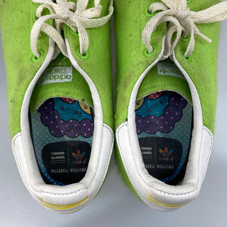 【中古品】【メンズ】 adidas アディダス B25388 STAN SMITH PHARRELL TENNIS GREEN 靴 スニーカー 本体のみ（箱なし） 161-251224-WA-05-iwa サイズ：26.5cm カラー：グリーン ホワイト イエロー 万代Net店
