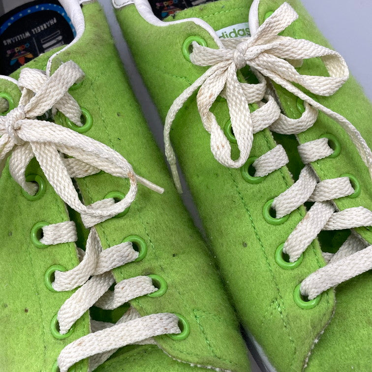 【中古品】【メンズ】 adidas アディダス B25388 STAN SMITH PHARRELL TENNIS GREEN 靴 スニーカー 本体のみ（箱なし） 161-251224-WA-05-iwa サイズ：26.5cm カラー：グリーン ホワイト イエロー 万代Net店