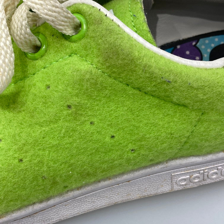 【中古品】【メンズ】 adidas アディダス B25388 STAN SMITH PHARRELL TENNIS GREEN 靴 スニーカー 本体のみ（箱なし） 161-251224-WA-05-iwa サイズ：26.5cm カラー：グリーン ホワイト イエロー 万代Net店