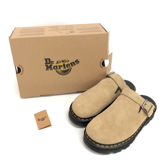 【中古品】【メンズ】 DR. MARTENS ドクターマーチン ZEBZAG Mule 31737439 ミュール スリング バック シューズ 靴 164-260916-rs-07-fur サイズ：UK9(日本サイズ：約28.0cm) カラー：ベージュ系 万代Net店