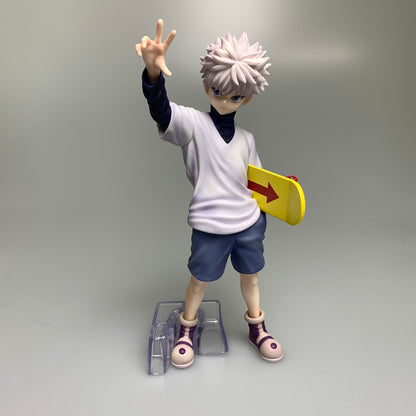 【現状渡し品】 一番くじ HUNTER×HUNTER ZAOLDYECK FAMILY D賞 キルア=ゾルディック MASTERLISE ハンター ハンター 塗装済み 完成品 フィギュア 051-260917-hu-16-min 万代Net店